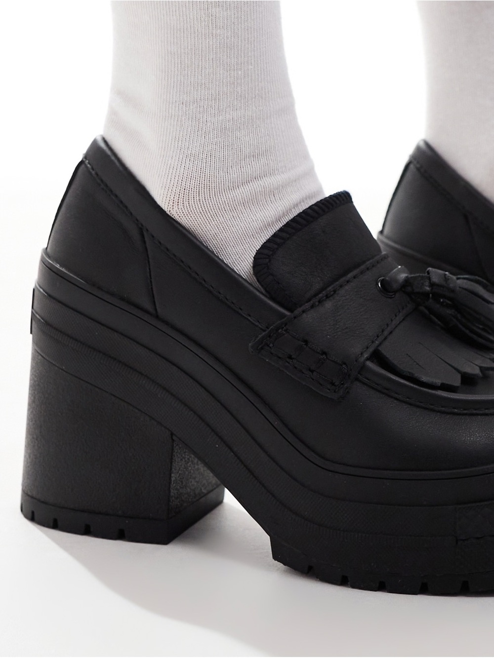 Converse Chuck 70 De Luxe Heeled Loafer Black | Women’s Size 8 | Like New - Picture 5 of 5